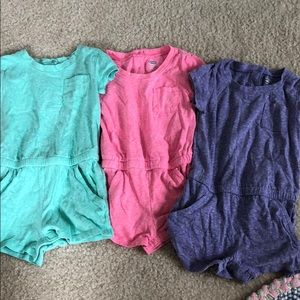 Pack of 3 rompers